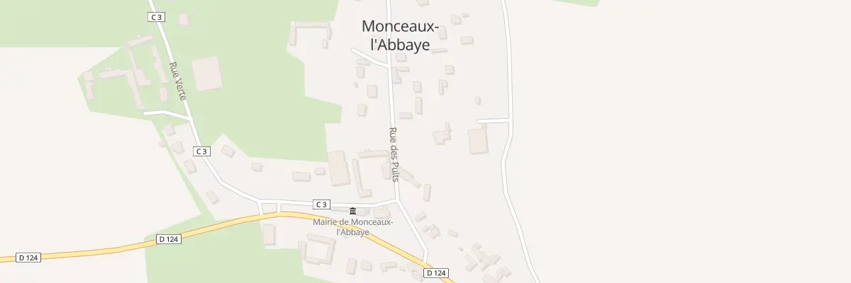 Plan du 8B Rue des Puits à Monceaux-l’Abbaye