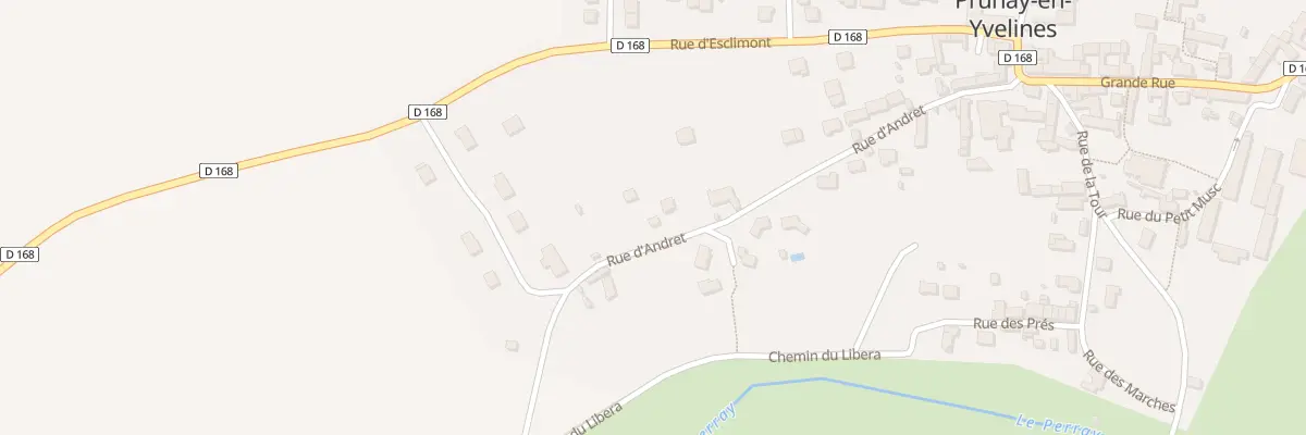 Plan du 24 Rue d’Andret à Prunay-en-Yvelines
