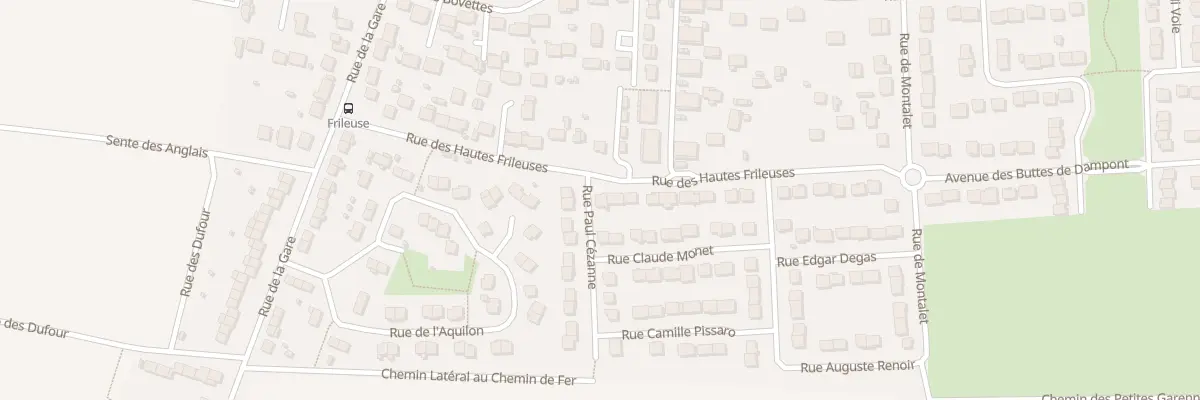 Plan du 2 Rue des Hautes Frileuses à Issou