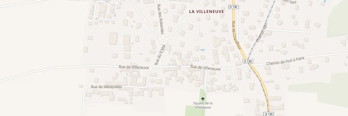 Plan du 26 Rue de la Villeneuve à Mézières-sur-Seine