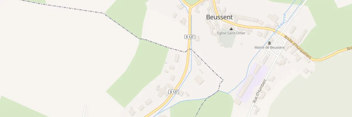 Plan du 4 Rue de la Vallée à Inxent