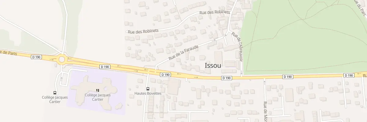 Plan du 5026 Rue Nationale à Issou