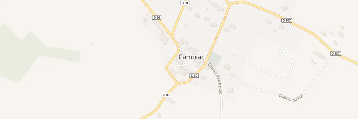 Plan du 39 Village à Cambiac