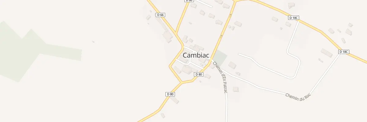 Plan du 40 Village à Cambiac