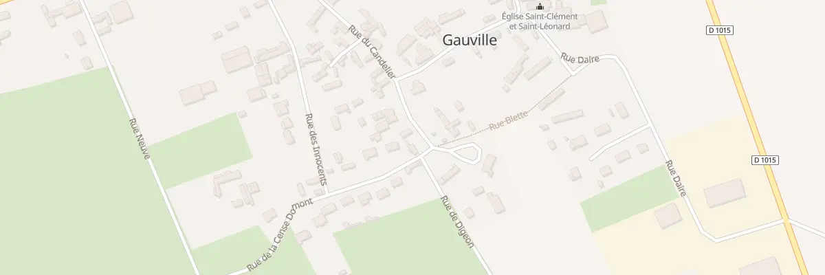 Plan du 6 Rue de la Cense Domont à Gauville