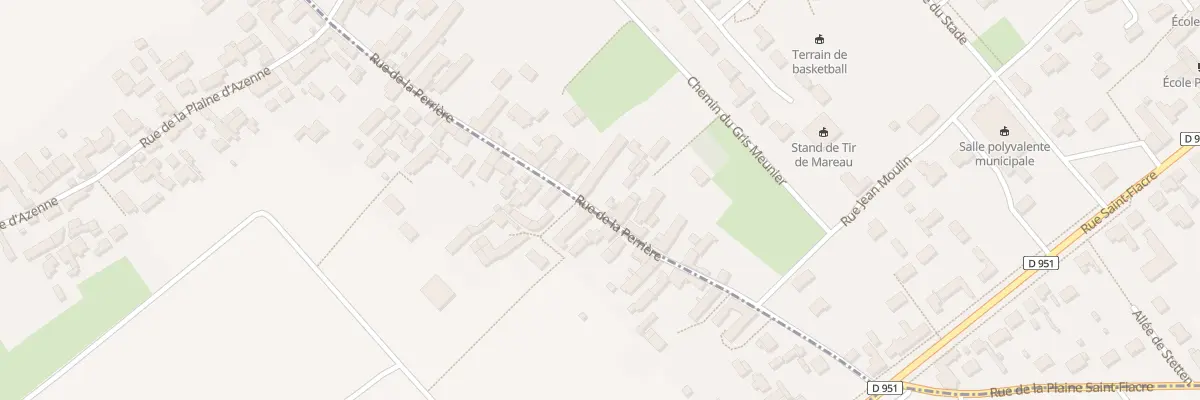 Plan du 288 Rue de la Perriere à Mareau-aux-Prés