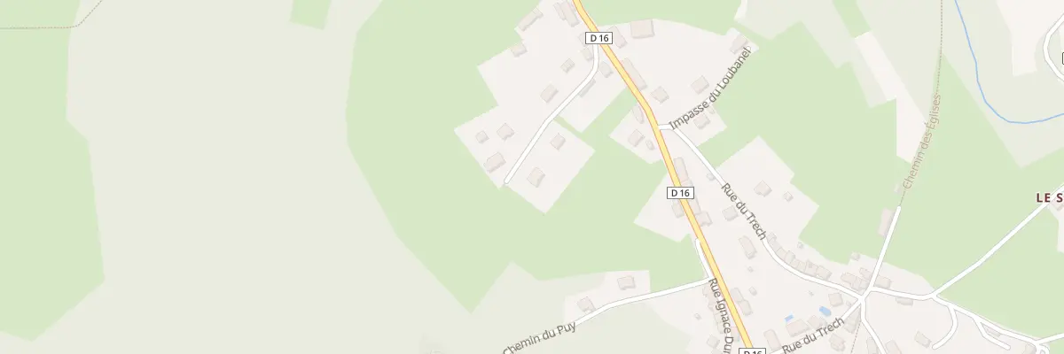 Plan du 3 Imp du Puy Vigeot à Treignac