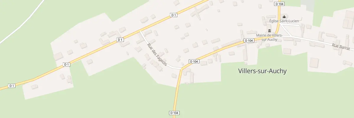 Plan du 21 Rue de l’Eglise Auchy à Villers-sur-Auchy