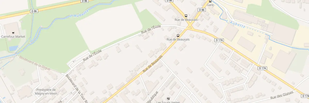Plan du 35 Rue de Beauvais à Magny-en-Vexin