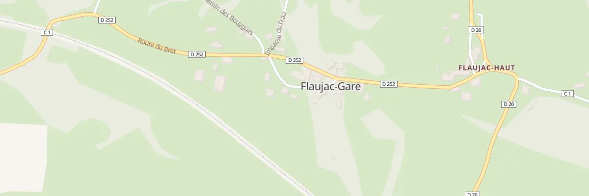Plan du 5018 Flaujac Bas à Flaujac-Gare