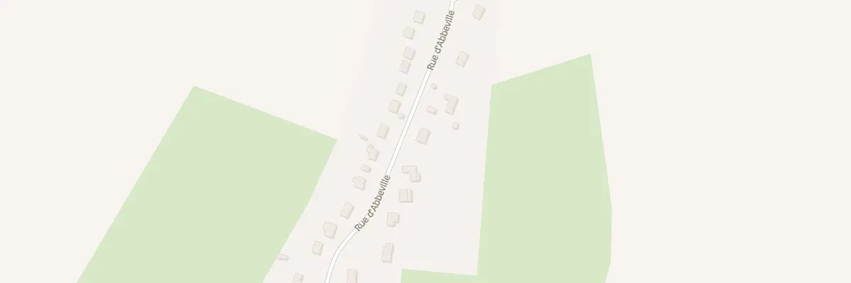 Plan du 34 Rue d’Abbeville à Yonval