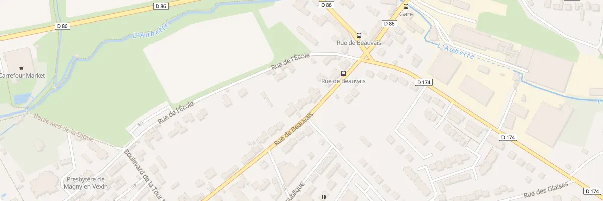 Plan du 37 Rue de Beauvais à Magny-en-Vexin