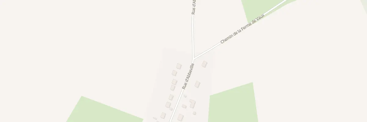 Plan du 57 Rue d’Abbeville à Yonval