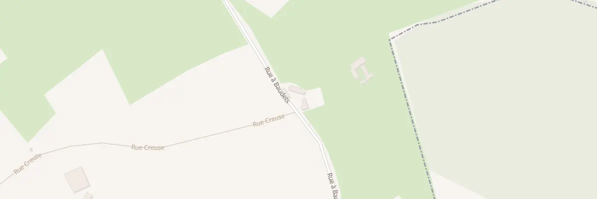 Plan du 1039 Rue à Baudets à Wirwignes