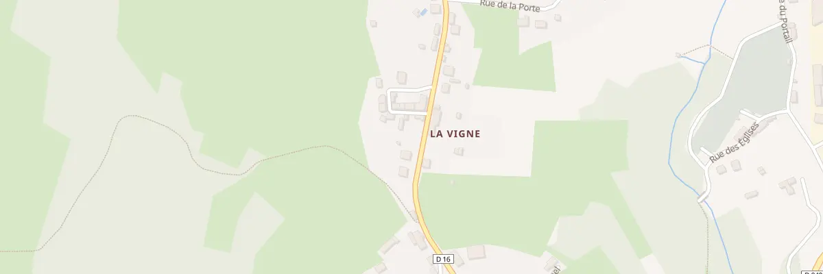 Plan du 1 Imp de la Vigne à Treignac