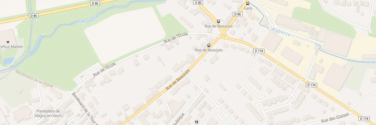 Plan du 39 Rue de Beauvais à Magny-en-Vexin