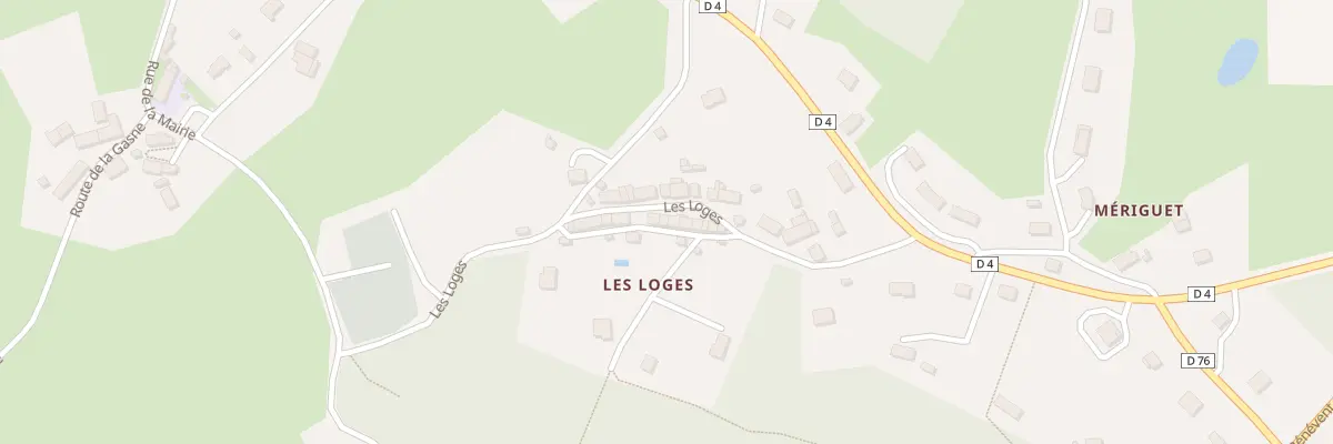 Plan du 15 Les Loges à La Brionne