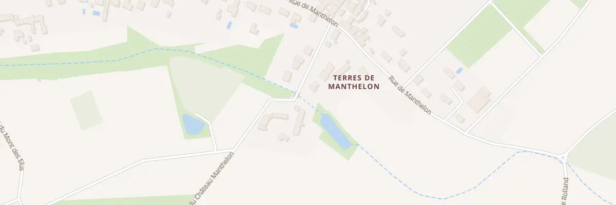 Plan du 125 Rue du Château de Manthelon à Mézières-lez-Cléry