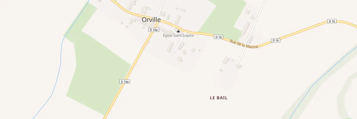 Plan du 12 Rue de la Marine à Orville