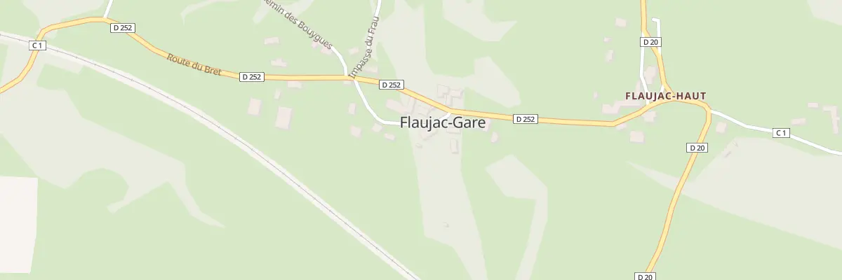 Plan du 5016 Flaujac Bas à Flaujac-Gare