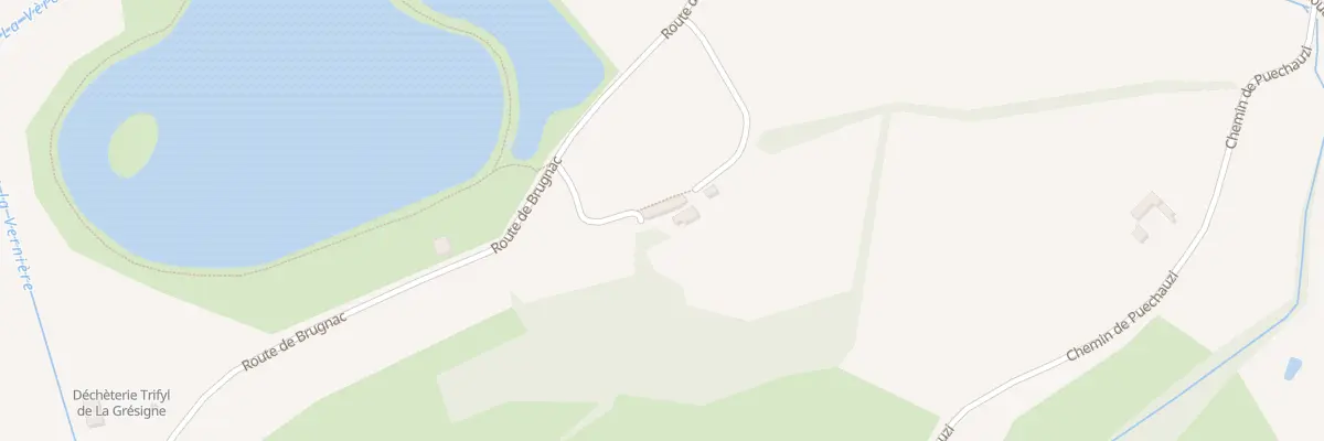 Plan du 421 Rte de Brugnac à Castelnau-de-Montmiral