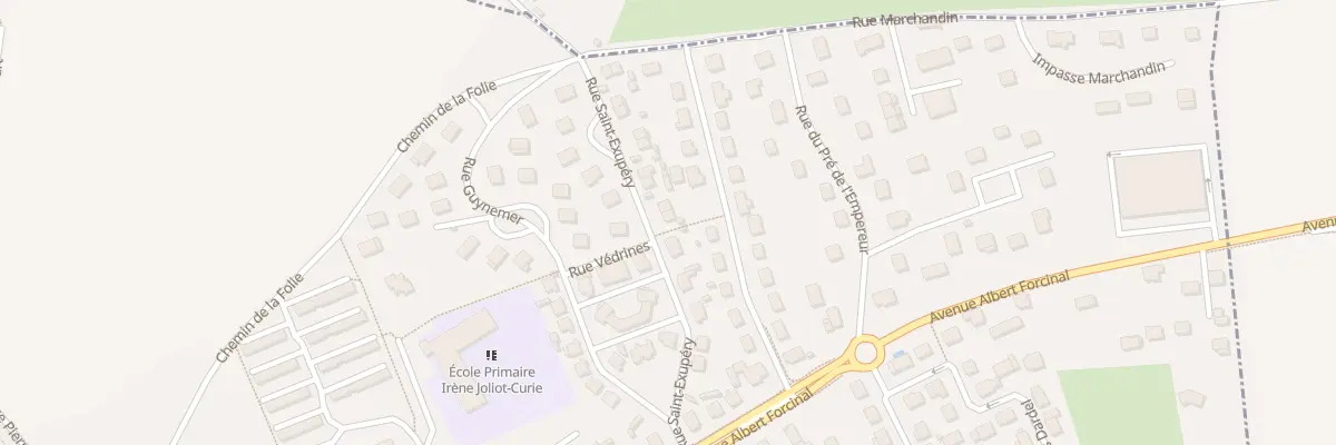 Plan du 12 Rue Saint-Exupéry à Gisors