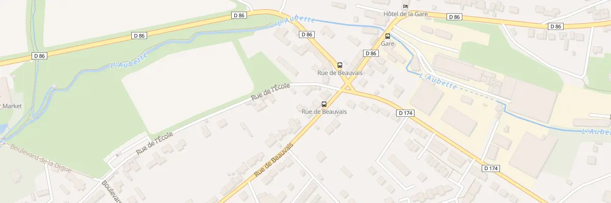 Plan du 45 Rue de Beauvais à Magny-en-Vexin