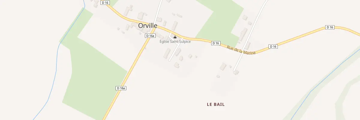 Plan du 12 Rue de la Marine à Orville
