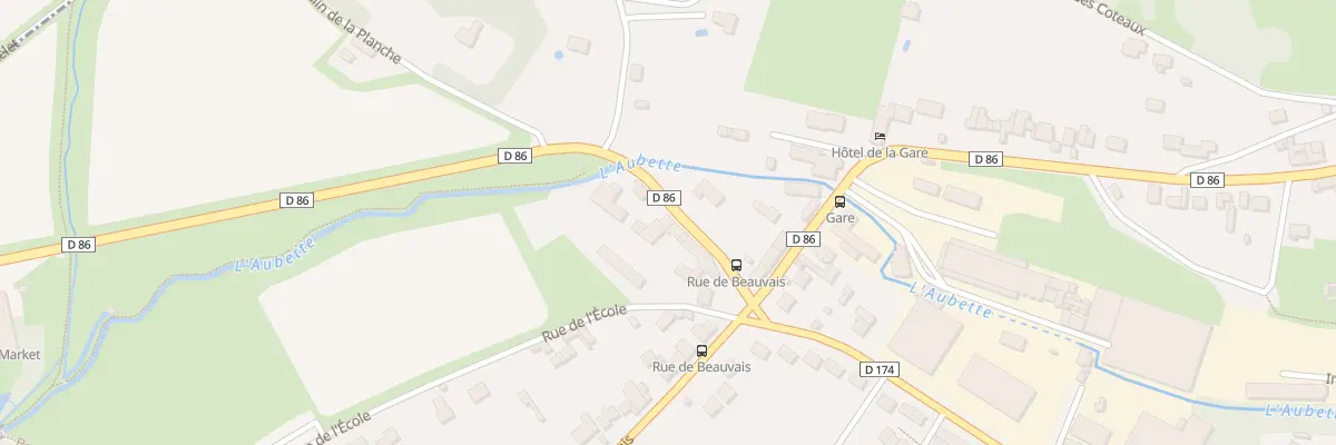 Plan du 1T Rue du Moulin de la Planche à Magny-en-Vexin