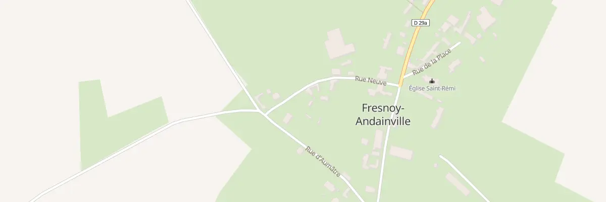 Plan du 9 Rue Neuve à Fresnoy-Andainville