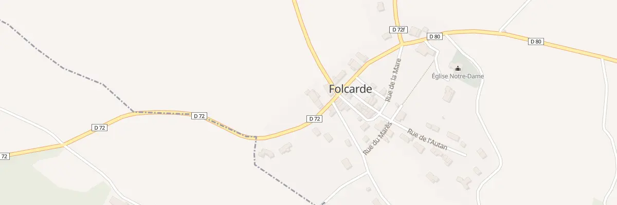 Plan du 5 Village à Folcarde