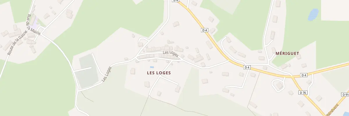 Plan du 14 Les Loges à La Brionne