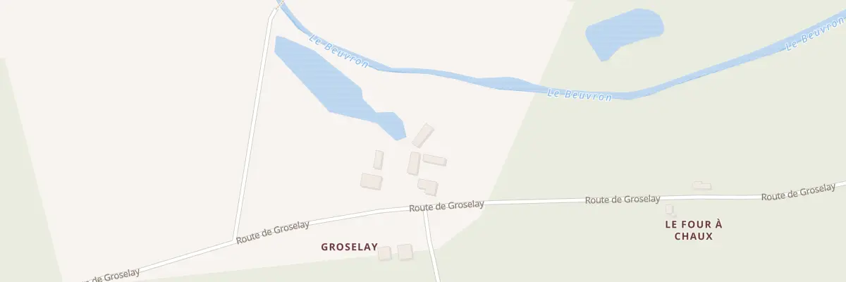 Plan du 10 Rte de Groselay à Neung-sur-Beuvron