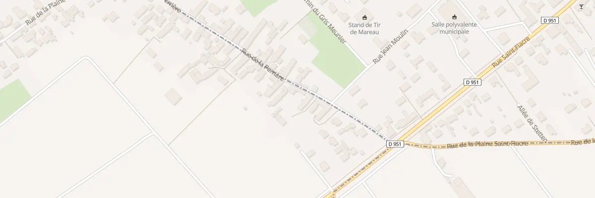 Plan du 13 Rue de la Perrière à Cléry-Saint-André