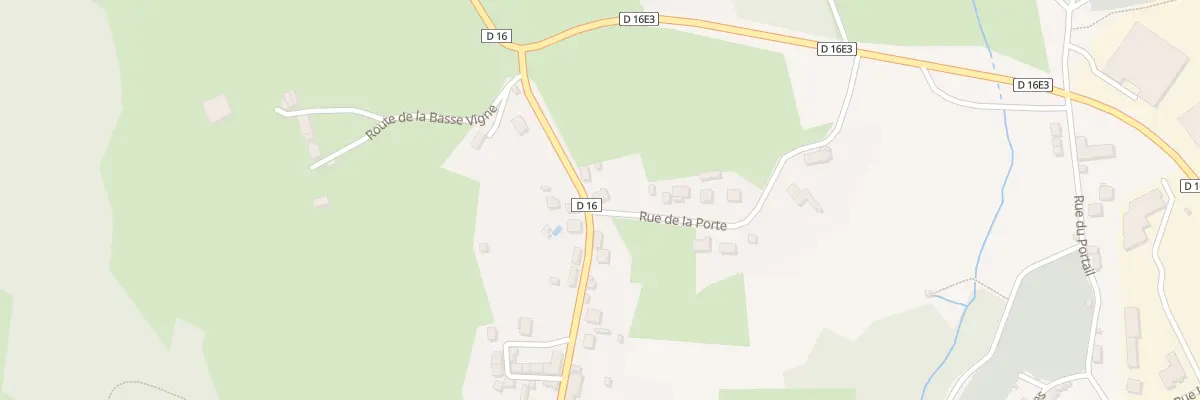 Plan du 22 Fg Gabriel Hoffre à Treignac