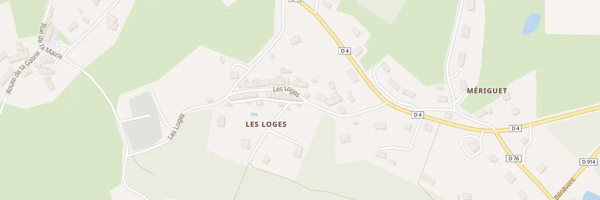 Plan du 12 Les Loges à La Brionne