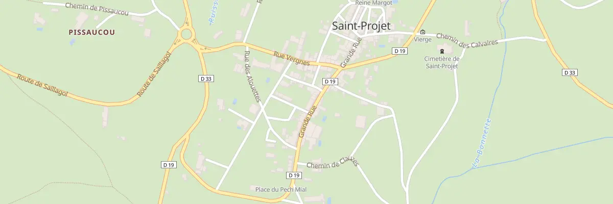 Plan du 5045 Village à Saint-Projet