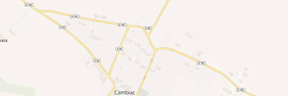 Plan du 3 Rue du Lotissement à Cambiac