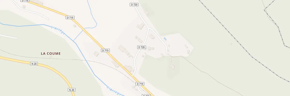 Plan du 5008F Lacroux à Perles-et-Castelet
