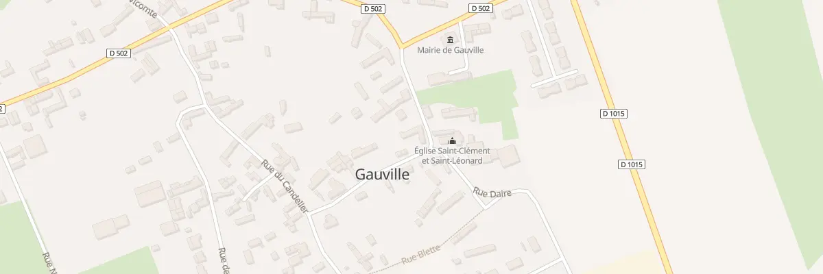Plan du 10 Rue de l’Église à Gauville