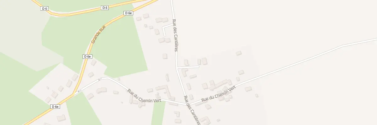 Plan du 3 Rue des Cantières à Montjavoult