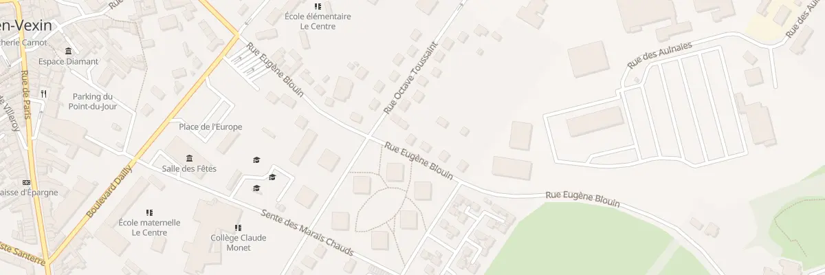 Plan du 17 Rue Eugène Blouin à Magny-en-Vexin