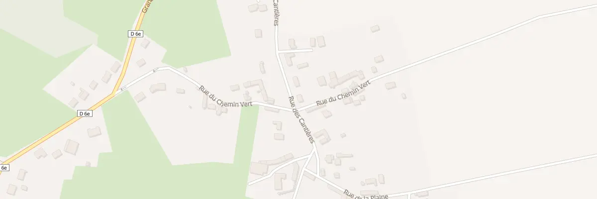 Plan du 14 Rue du Chemin Vert à Montjavoult