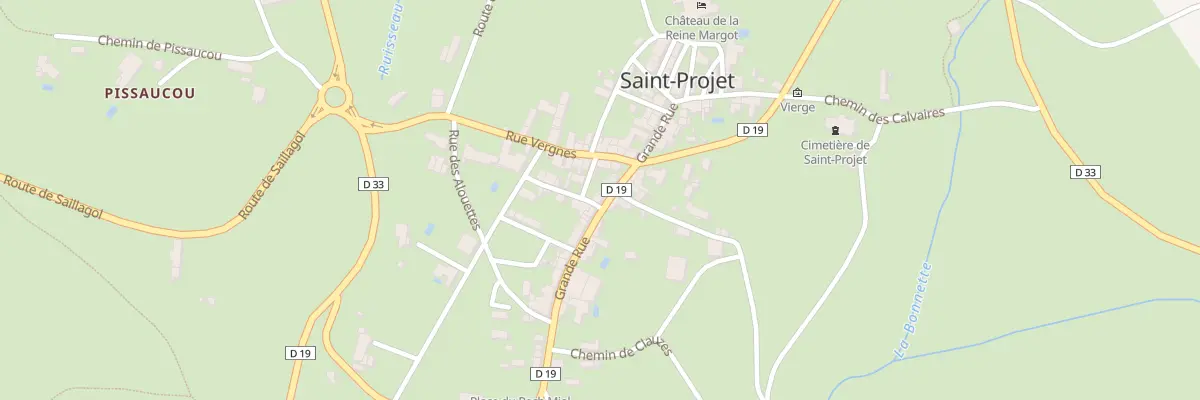 Plan du 5051 Village à Saint-Projet