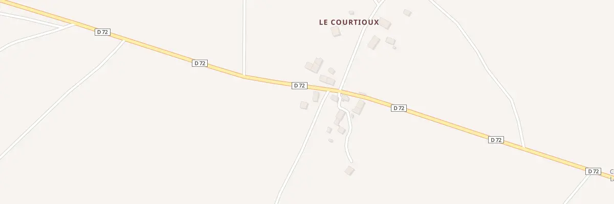 Plan du 5041 Le Courtioux à La Buxerette