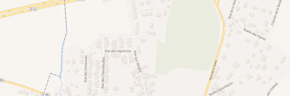 Plan du 6 Che des Sablons à Galluis