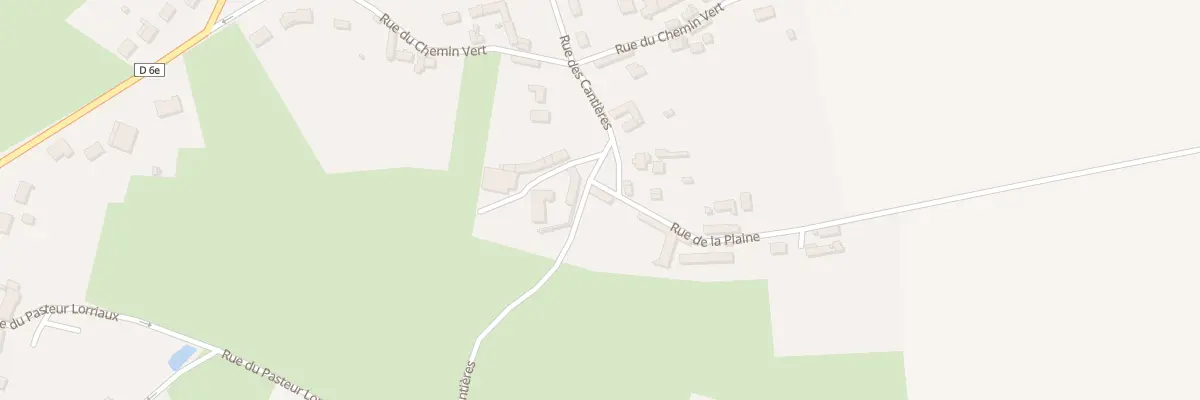 Plan du 11 Rue des Cantières à Montjavoult