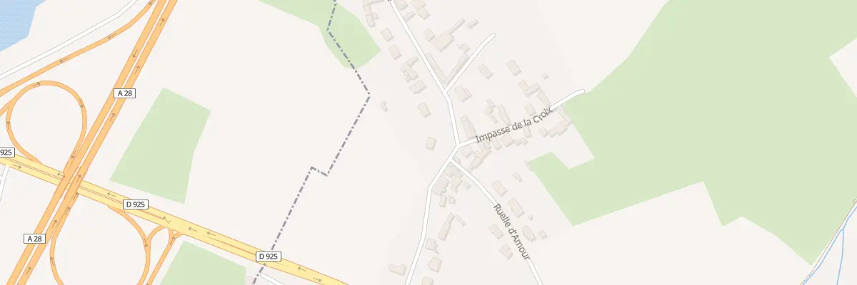 Plan du 51 Rue de l’Eglise à Abbeville