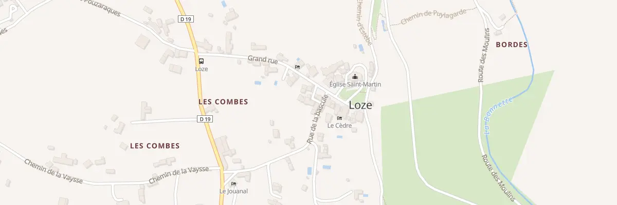 Plan du 5058 Loze à Loze