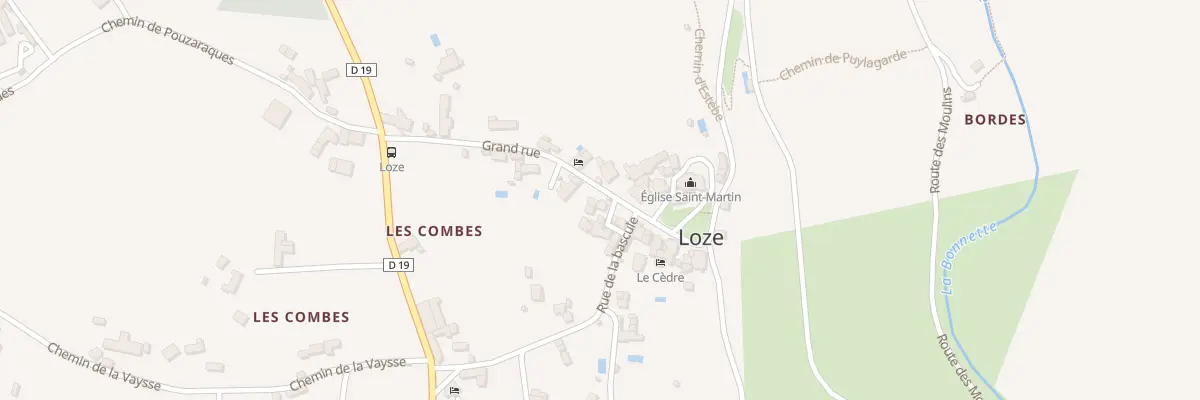 Plan du 5053 Loze à Loze